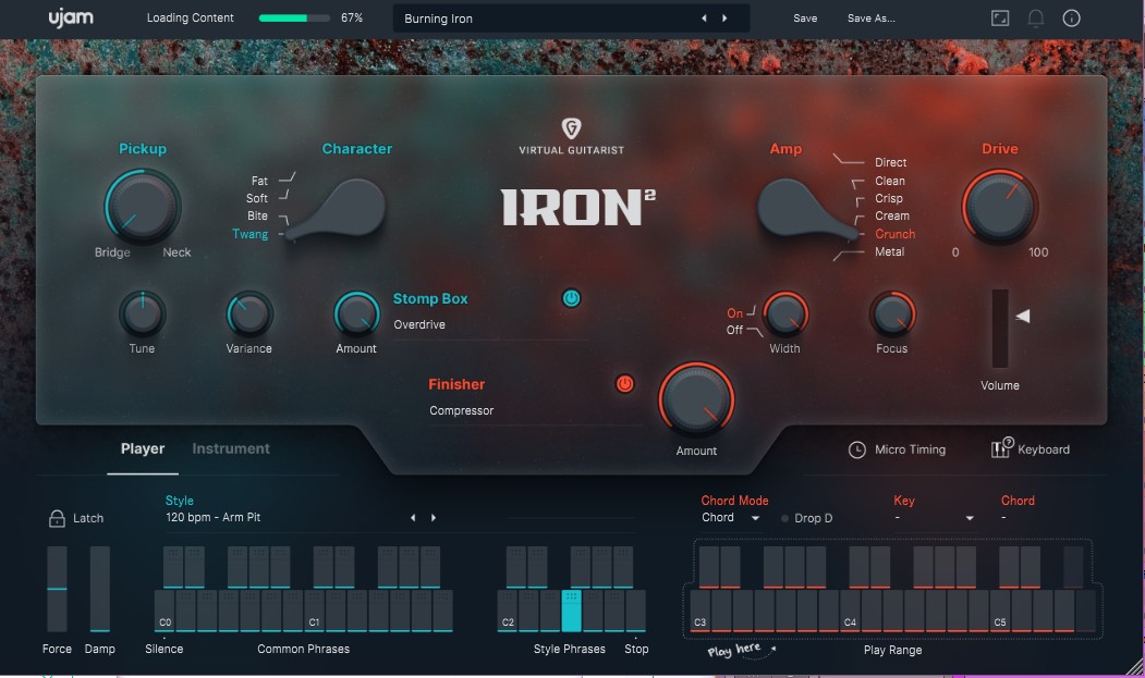 Ujam IRON2 - VIRTUAL GUITARIST